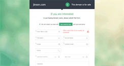 Desktop Screenshot of jinson.com